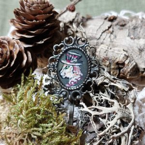 Steampunk Katze Haarnadel